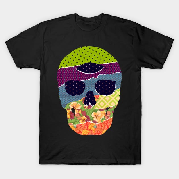 Skull of Patterns by Laprisamata T-Shirt by Laprisamata